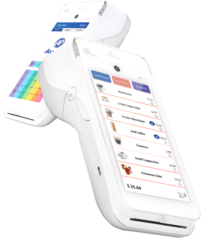 AccuPOS mobile point of sale devices