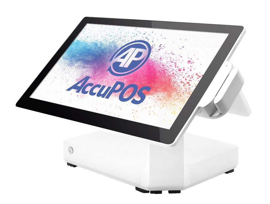 AccuPOS point of sale device and software