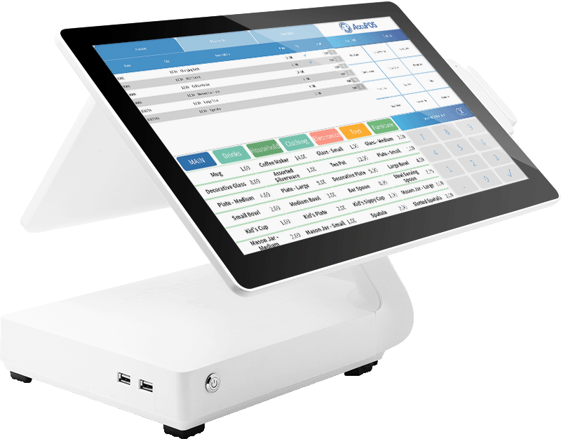 AccuPOS POS for Android running on custom hardware solutions