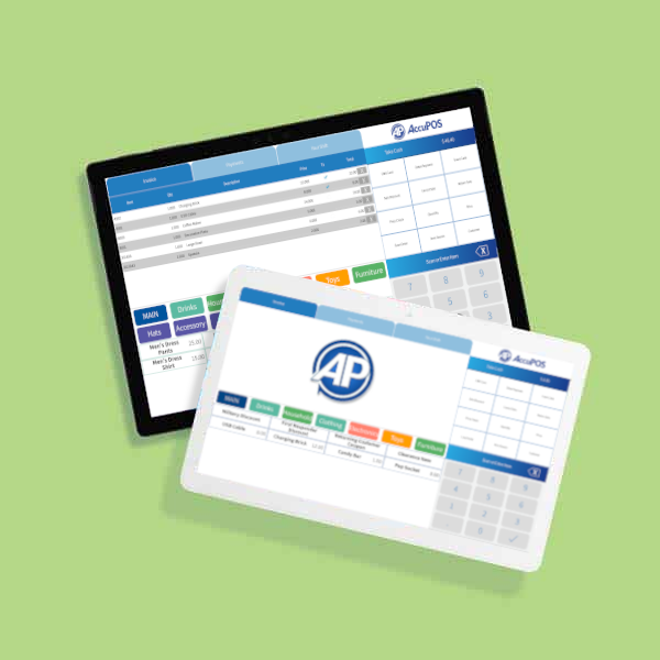 Stay mobile with AccuPOS for Android devices and touchscreens