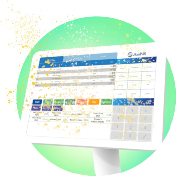AccuPOS Point of Sales Device with QuickBooks integration AccuPOS works like magic with QuickBooks