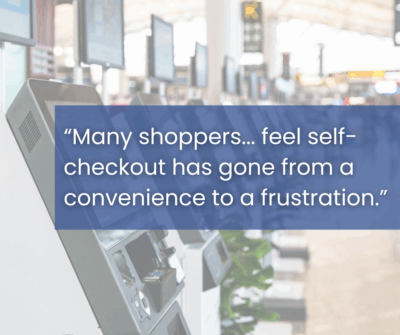 Self Checkout Frustration
